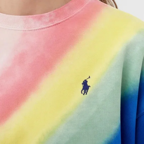 NWT Polo Ralph Lauren - Tie-Dye Terry Sweatshirt - Picture 3 of 7